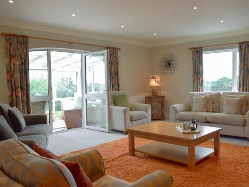 Posezení v ubytování Pleasant Valley