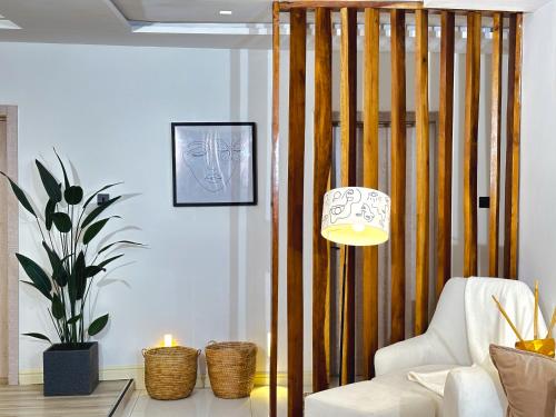 Χώρος καθιστικού στο Oria homes