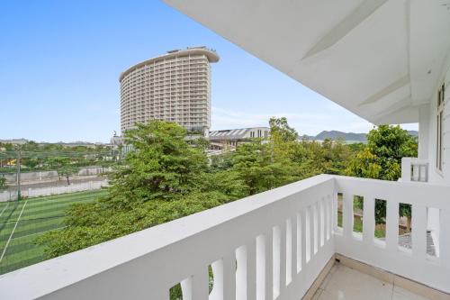 a view from the balcony of a building at Nhà Khách 683 - Only 10m to Mikazuki - 50m to the Beach in Da Nang