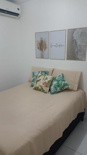 Ένα ή περισσότερα κρεβάτια σε δωμάτιο στο Park Barra Mais Viver