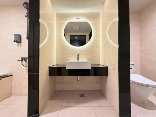 Koupelna v ubytování Hub Hotel Xintai