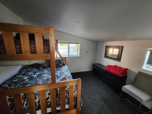 En eller flere senge i et værelse på Peninsular Lakefront