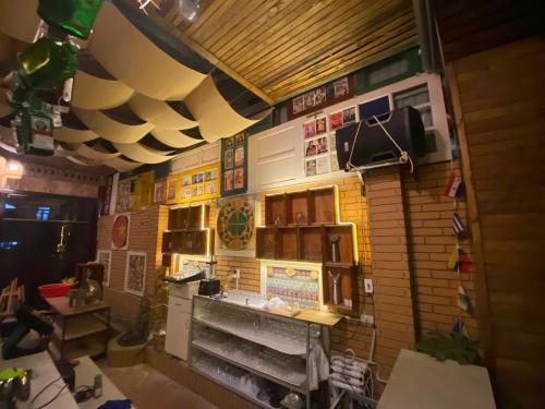 Una maqueta de una cocina en una juguetería. en Chillin' House, en Cat Ba