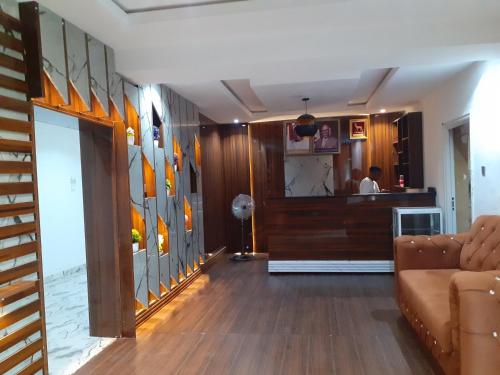 Гостиная зона в Cherish Hotel And Suites Agbor