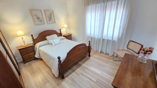 Ένα ή περισσότερα κρεβάτια σε δωμάτιο στο Apartamento La Manchuela