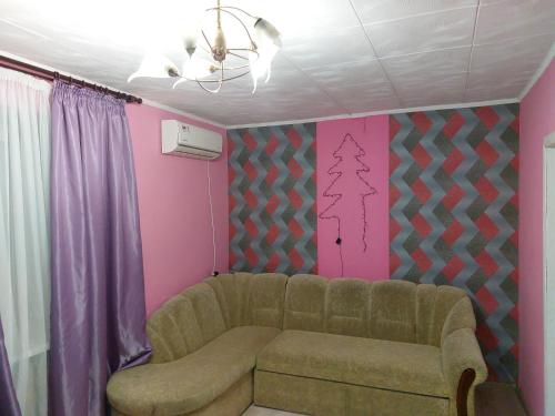 Χώρος καθιστικού στο Райский уголок