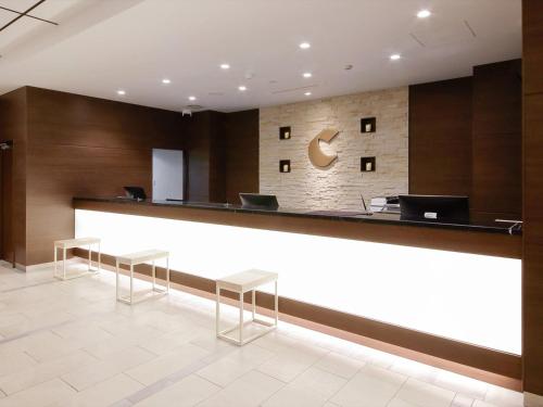 Vstupní hala nebo recepce v ubytování Comfort Hotel Miyazaki