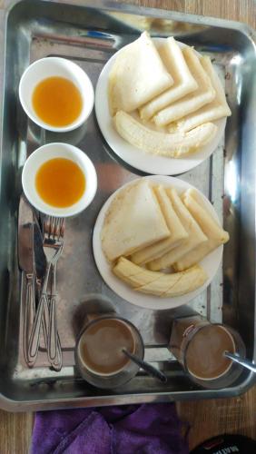 Jídlo v venkovského domu nebo okolí