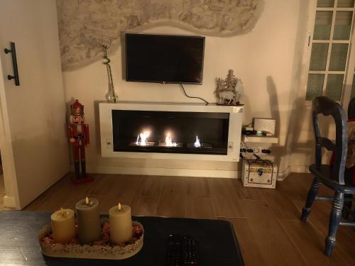 TV/Unterhaltungsangebot in der Unterkunft Maktub Medina