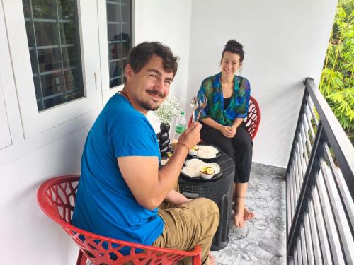 Επισκέπτες που μένουν στο Ravi's beach villa