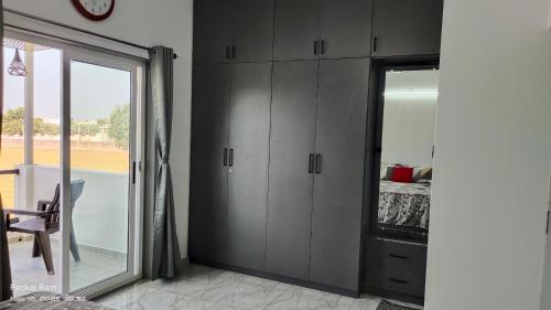 Køkken eller tekøkken på Shree Krushn