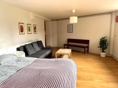 Posezení v ubytování Villa Room