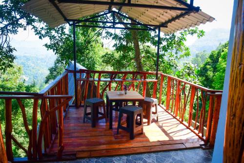 Balkon ili terasa u objektu Mountain Face inn