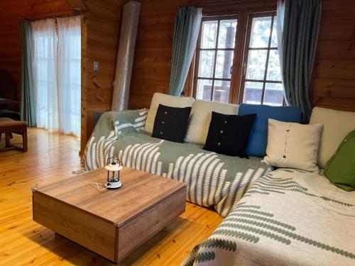 Χώρος καθιστικού στο Le Mistral Hakuba