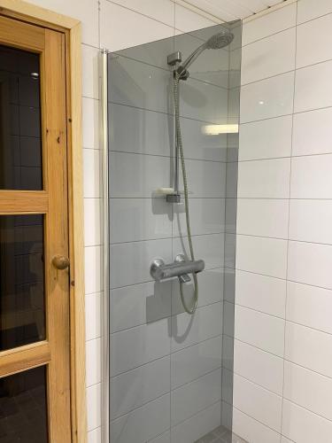 Koupelna v ubytování Apartment Puijonkatu