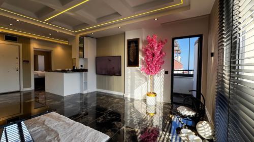 Ένα ή περισσότερα κρεβάτια σε δωμάτιο στο Suite On