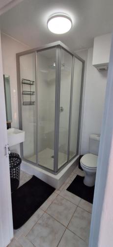 Et badeværelse på Wayne's Place