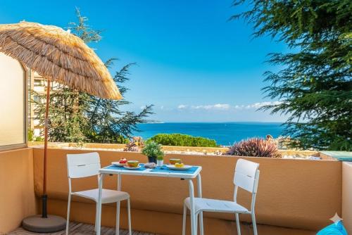 Pleine vue mer au calme - Parking, Piscine, Tennis