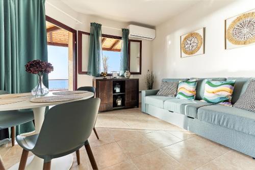 Χώρος καθιστικού στο Casa La Luz