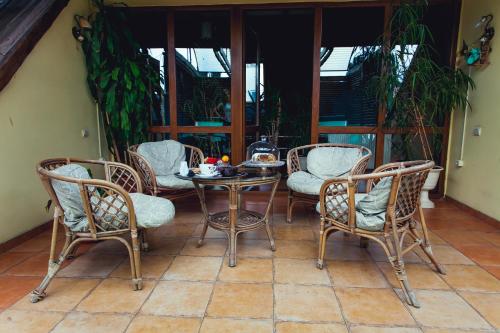 Patio nebo venkovní prostory v ubytování Art-Rustic Boutique Hotel