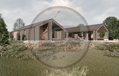 Κήπος έξω από το Beautiful Home In Højslev With Sauna