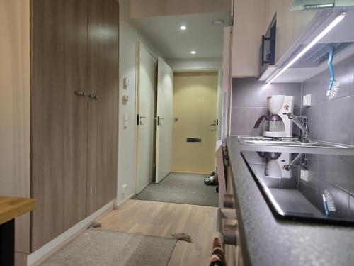 Køkken eller tekøkken på Arctic City Base apartment