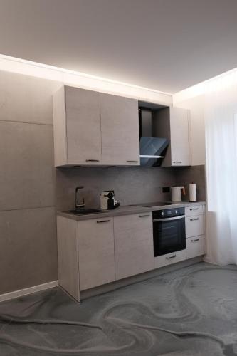 Кухня или мини-кухня в BillHills Boutique & Design Aparthotel
