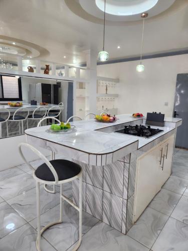 ครัวหรือมุมครัวของ Ndouha House