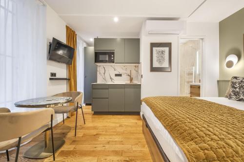 Llit o llits en una habitació de Garbottino