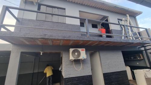 Bygningen som lejligheden ligger i