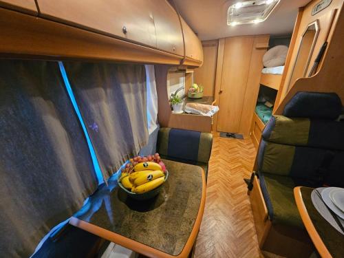 Et opholdsområde på Autocaravana