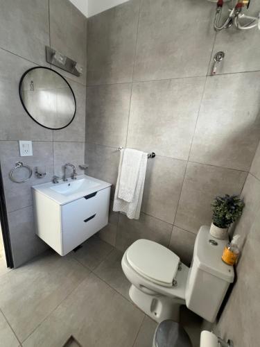 Koupelna v ubytování Wilde