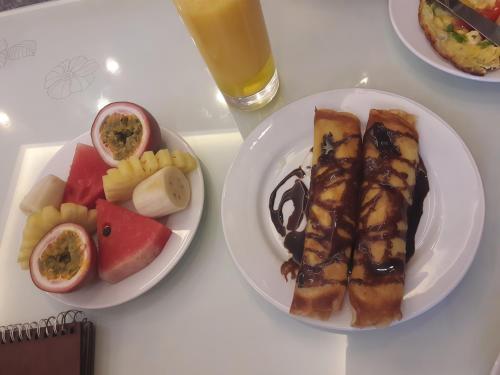 Jídlo v hotelu nebo okolí