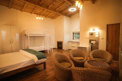 Ένα ή περισσότερα κρεβάτια σε δωμάτιο στο Omaya Vista