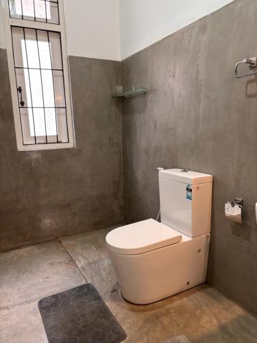 Ένα μπάνιο στο Villa Aureia