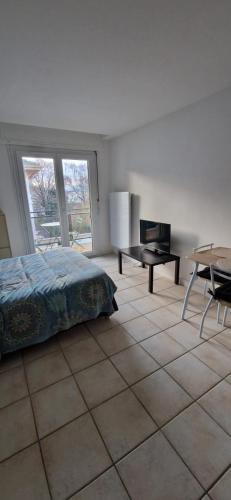 Studio moderne à Évian, lac, port et thermes