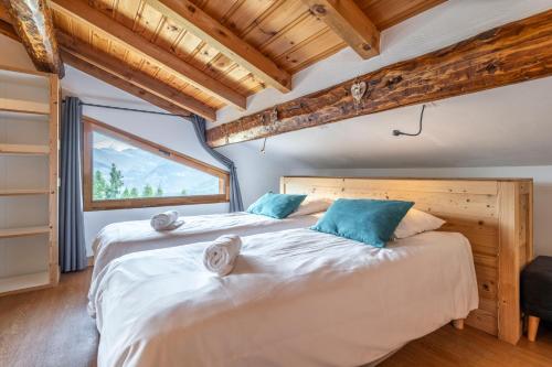 Chalet Face Nord Cyrelia, La Plagne les Coches, 15 personnes, départs skis au pieds