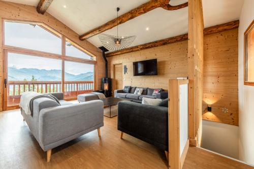 Chalet Face Nord Cyrelia, La Plagne les Coches, 15 personnes, départs skis au pieds