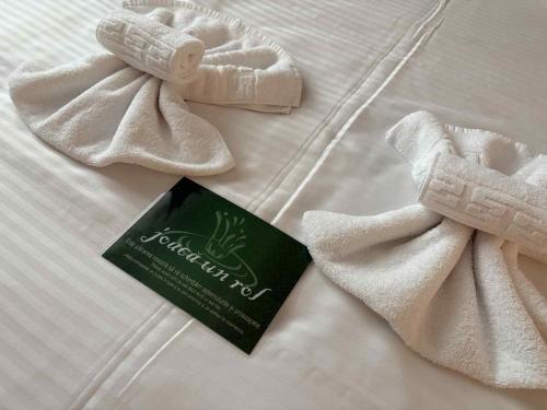 Ένα ή περισσότερα κρεβάτια σε δωμάτιο στο Oltenia Studio Decebal Residence 2 Craiova