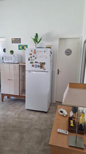 Η κουζίνα ή μικρή κουζίνα στο Apartamento 2 en el Centro de Chuy - Inmejorable Localización