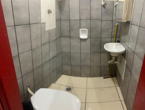 Koupelna v ubytování Hotel Santo Antoninho