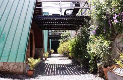 En have udenfor Cabañas maquen