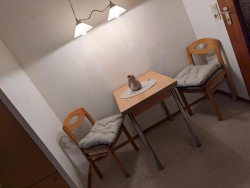 Posezení v ubytování Oase der Entspannung direkt an Flussnähe