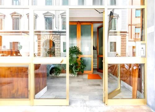 Facaden eller indgangen til SeaDoor