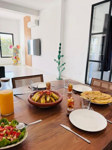 Đồ ăn tại/gần biệt thự