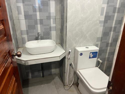 Koupelna v ubytování Hotel Greenmount