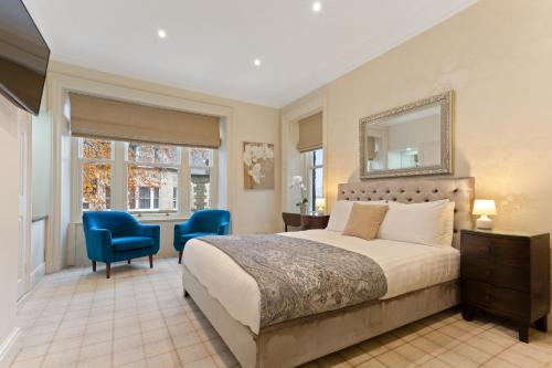 Ένα ή περισσότερα κρεβάτια σε δωμάτιο στο The Westbourne