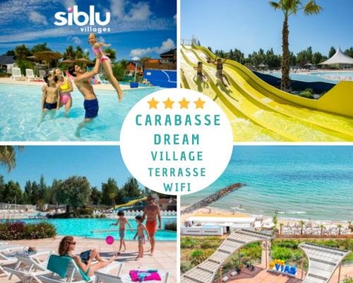 CARABASSE DREAM - Village Vacances Familles - Proche PLAGE - Parc Aquatique & Animations - WIFI & TERRASSE - VIAS PLAGE