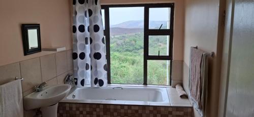 Ένα μπάνιο στο Sunset Safari Camp at Hluhluwe Game Park