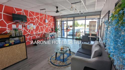 Posezení v ubytování Aaronie Hotel Setiu